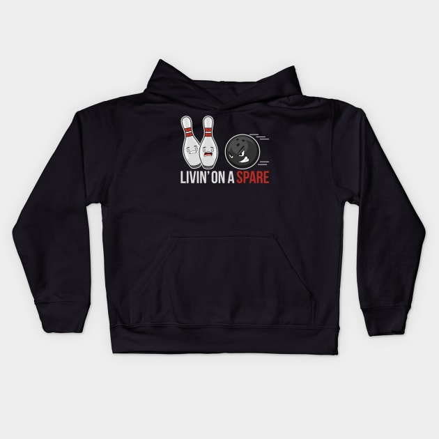 Funny bowling Kids Hoodie by dennex85